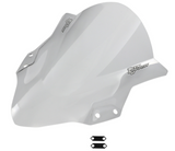 Zero Gravity Double Bubble Windscreen for 2018-20 Kawasaki EX400 Ninja 400 - Clear - 16-283-01