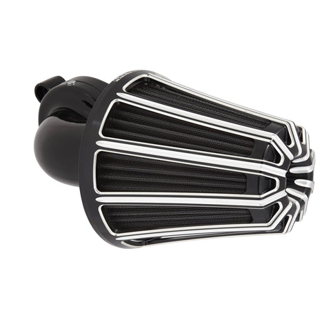 Arlen Ness Monster Sucker Air Cleaner for 2000-17 Harley Twin Cam models - Black - 81-002