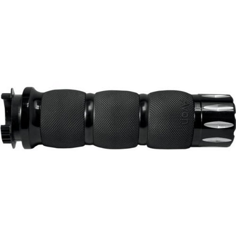 Avon Grips Air Cushion Grips for Honda VF750 / VT1100- Black - MT-AIR-90-AN-EX