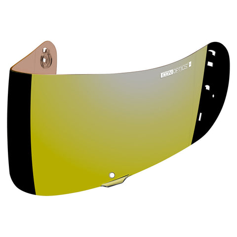 ICON Optics Shield Anti-Fog Outer Shield for Airframe Pro / Airform / Airmada Helmets - RST Gold