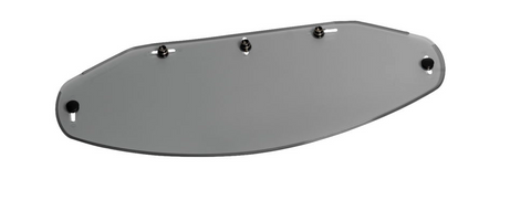 Echo Five-Snap Flat Shields - Smoked - 02-501