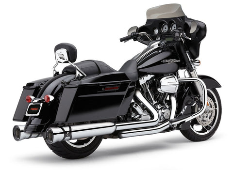 Cobra USA Race-Pro 4-inch Slip-On Exhaust for 1995-16 Harley Touring Models - 6218