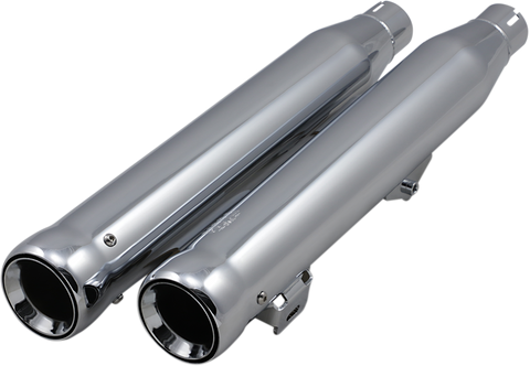Cobra USA Neighbor Hater Mufflers for 2008-17 Harley Dyna Models - Chrome - 6049