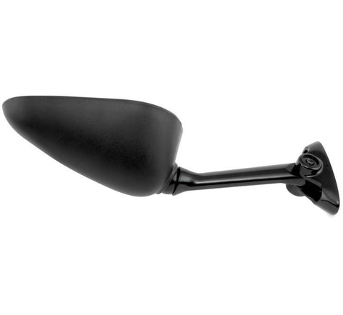 BikeMaster Replacement Right Mirror for 2003-09 Suzuki SV650S - Black - MS012-R