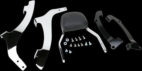 Cobra USA Mini Sissy Bar with Pad for 2010-16 Honda VT1300CR Stateline - 02-4636
