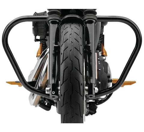 Cobra USA V-Bend Freeway Bars for 2014-20 Halrey Sportster Superlow/Roadster - Black - 601-2111B