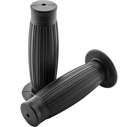 BikeMaster Grips - Black/Blacktop - 7/8 Inch Bars - WLG-201-Black
