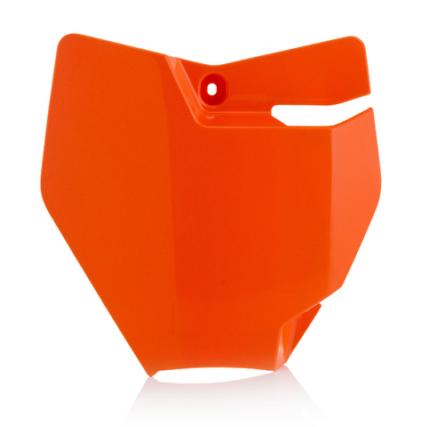 Acerbis Front Number Plate for 2016-21 KTM 65 SX - Orange - 2449405226