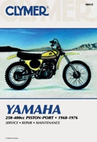 Clymer Service & Repair Manual for 1968-76 Yamaha 250-400cc Piston-Port - CM415