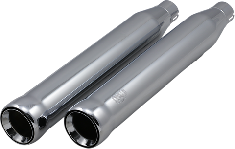 Cobra USA Neighbor Hater Mufflers for 2007-17 Harley Softail Models - Chrome - 6043