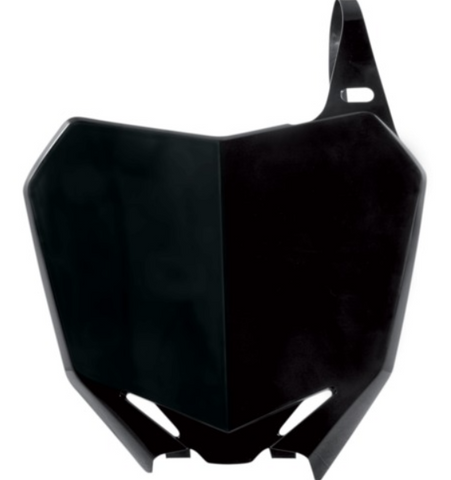 Acerbis Front Number Plate for 2008-18 Suzuki RM-Z 250 / 450 - Black - 2113630001