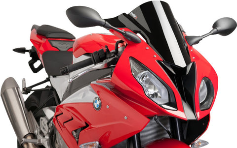 Puig Z Racing Windscreen for 2015-17 BMW S1000RR - Black