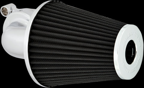 Arlen Ness Monster Sucker Air Cleaner Kit for 2017-22 Harley M8 models - Chrome/No Cover - 81-034