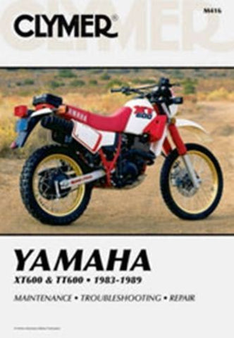 Clymer M416 Service & Repair Manual for 1983-89 Yamaha XT600 and TT600