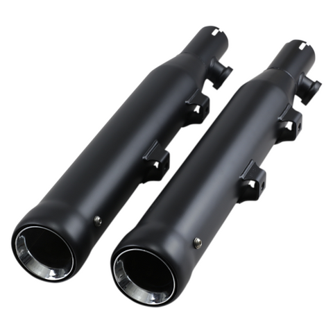 Cobra USA Neighbor Hater Mufflers for 2004-13 Harley Sportster Models - Black - 6085RB