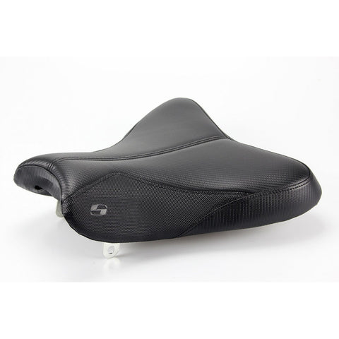 Saddlemen GP-V1 Solo Seat for 2005-06 Suzuki GSX-R1000 - Black/Carbon Fiber - 0810-S068
