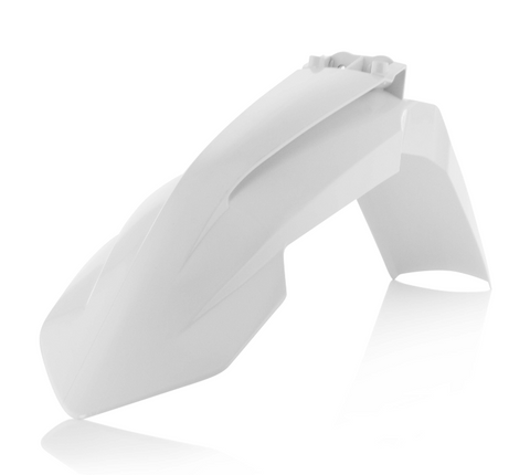 Acerbis Front Fender for 2016-21 KTM models - White - 2421110002