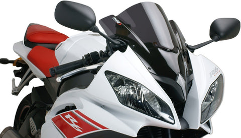 Puig Z Racing Windscreen for 2008-16 Yamaha YZF-R6 - Dark Smoke