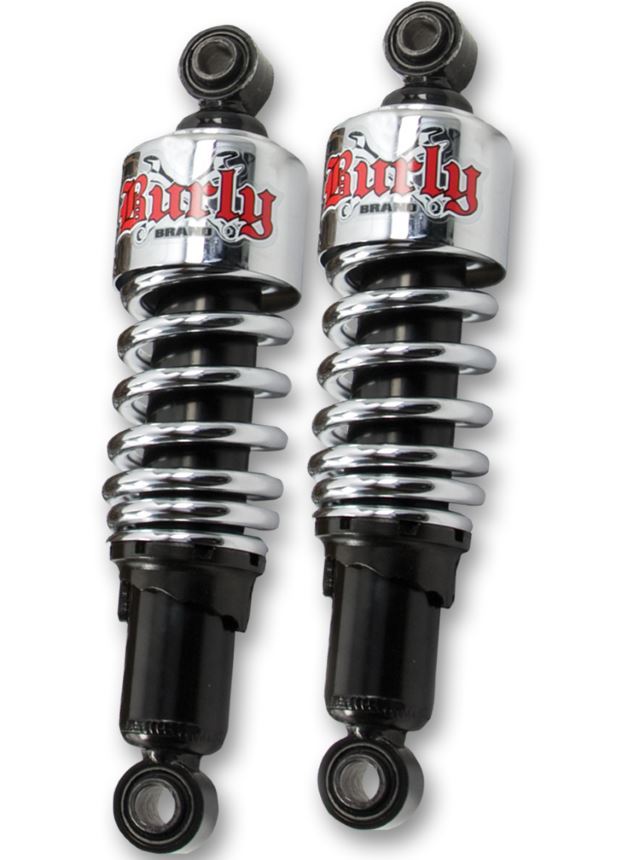 Burly Brand B28-1201 - 10.5 inch Slammer Shocks for Harley