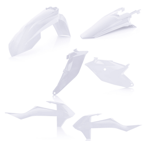 Acerbis Standard Replacment Plastics Kit for 2018-22 KTM 85 SX - White - 2686017118