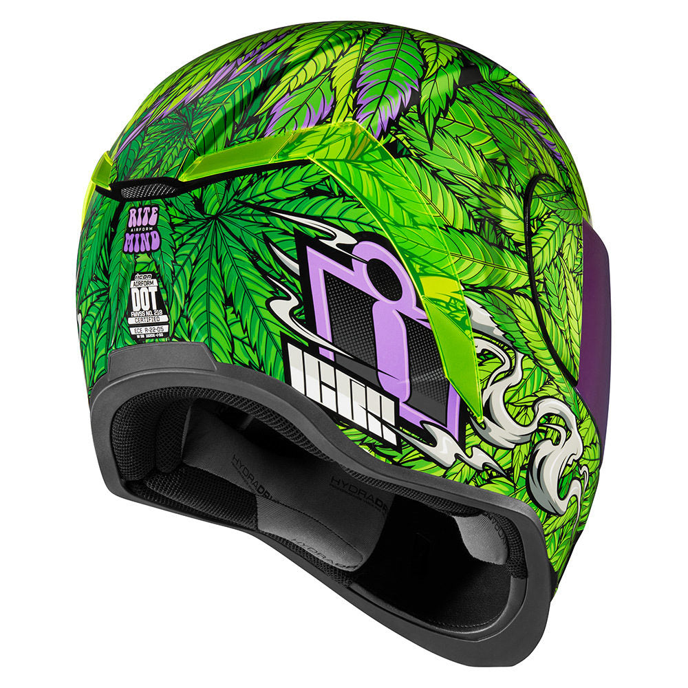 home brands icon airform helmets new icon airform ICON Airform Ritemind Glow Helmet