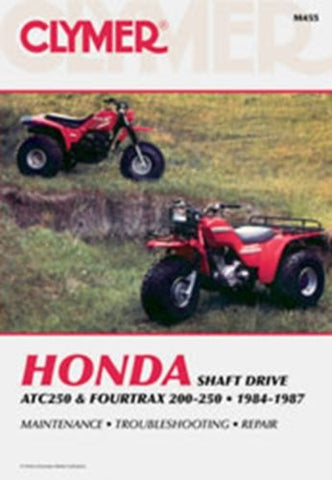 Clymer M455 Service Manual for 1984-87 Honda TRX200 - ATC250 ES/SX & Fourtrax