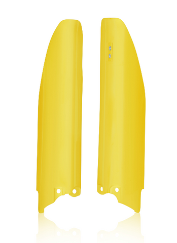Acerbis Fork Covers for 2018-21 Suzuki RM-Z 250/450 - Yellow - 2686520231