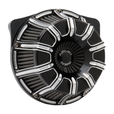 Arlen Ness Inverted Series Air Cleaner Kits for 1991-Up Harley Sportsters - 10-Gauge Black - 18-945