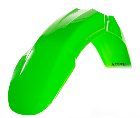 Acerbis Front Fender for Kawasaki KLX / KX / KXE models - Green - 2040350403