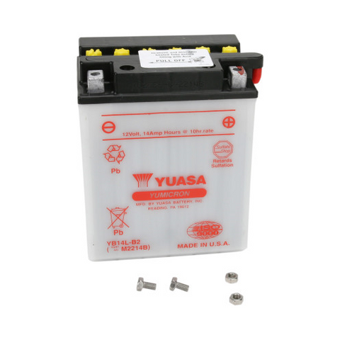 Yuasa Yumicron Battery - YUAM2214B - YB14L-B2