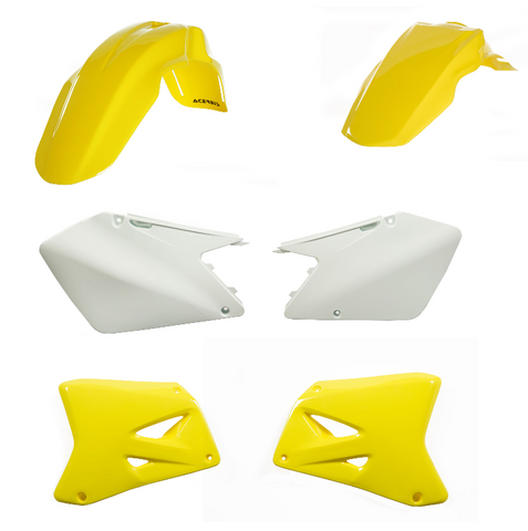 Acerbis Plastic Standard Kit for 2003-09 Suzuki RM 125/250 - Original 08 - 2041150206