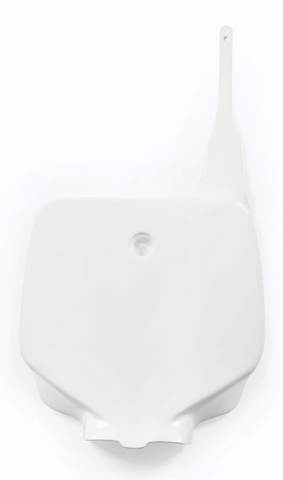 Acerbis Number Plate for 1998-13 Kawasaki KX85 - White - 2042290002