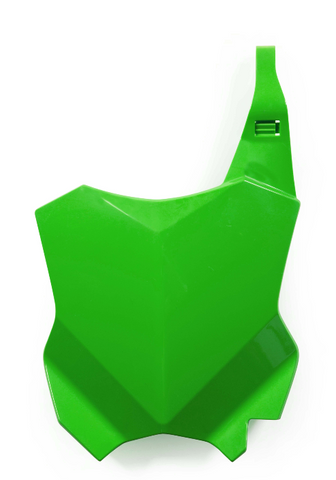 Acerbis Front Number Plate for 2016-21 Kawasaki KX mdoels - Green - 2449390006