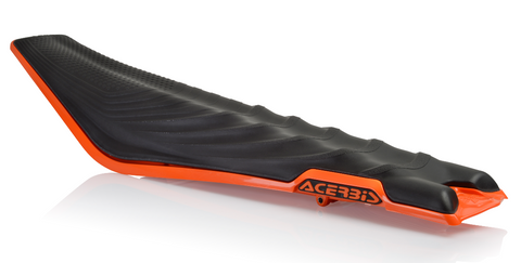 Acerbis X-Seat Air for 2019-21 KTM models - Black/16 Orange - 2732180001