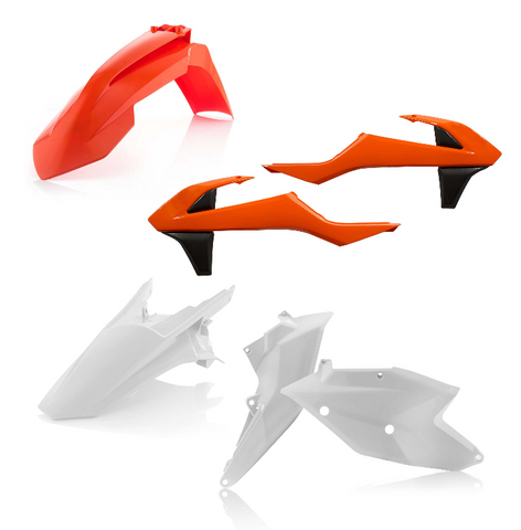Acerbis Standard Replacment Plastics Kit for 2016-18 KTM SX models - Original 16 - 2421075135
