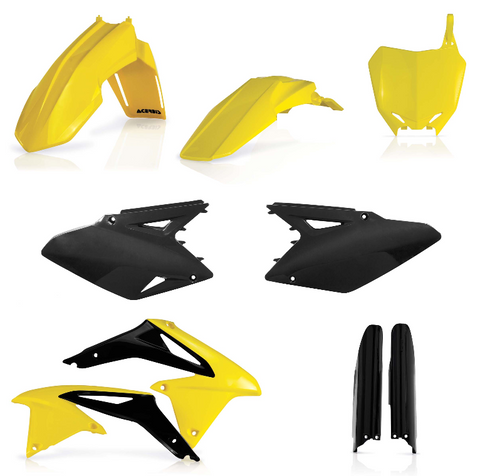 Acerbis Full Replacement Plastics Kit for 2008-17 Suzuki RM-Z450 - Original 17 - 2198045569