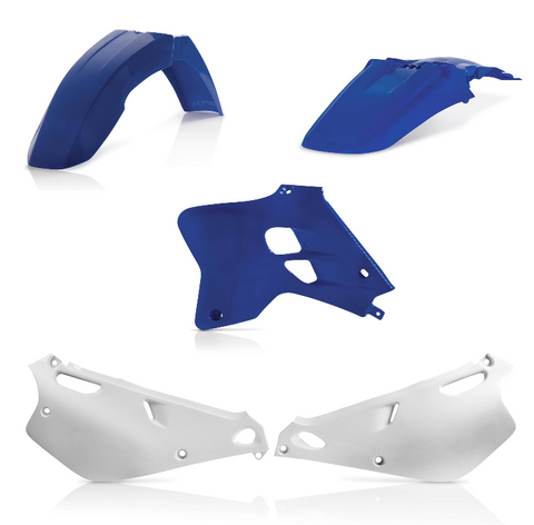 Acerbis Standard Replacment Plastics Kit for 1993-01 Yamaha YZ80 - Blue/White - 2041240242