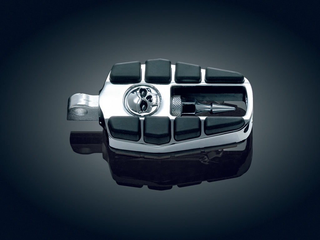 Kuryakyn 4470 - Zombie Pegs with Male Mount Adapters for Harley