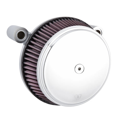 Arlen Ness Stage I Big Sucker Air Filter Kits for 1988-up Harley Sportsters - Chrome - 18-324