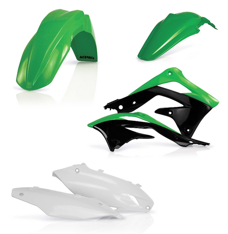 Acerbis Standard Replacment Plastics Kit for 2012 Kawasaki KX450F - Original - 2250443593