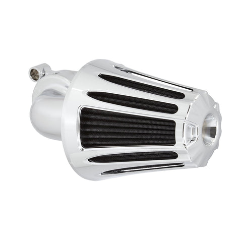Arlen Ness Monster Sucker Air Cleaner for 2008-17 Harley Touring FBW models - Chrome Deep Cut - 81-029