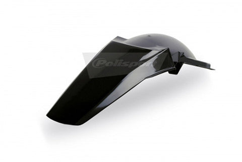 Polisport Polisport 8561100001 Replica Rear Fender for 2003-08 Kawasaki KX125/250 (Black)