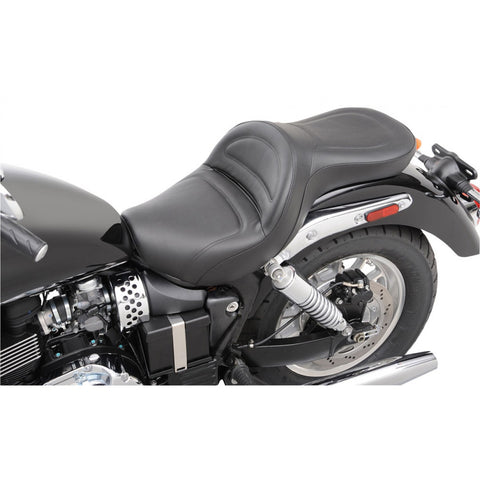Saddlemen Ultimate Comfort Explorer 2-Up Seat for 2002-18 Triumph America models - Black/Smooth Stitched - T06-09-0291