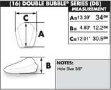 Zero Gravity Double Bubble Windscreen for 2005-06 Suzuki GSX-R1000 - Light Smoke - 16-109M-02