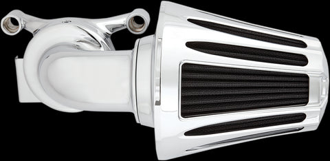 Arlen Ness Monster Sucker Air Cleaner Kit for 2017-22 Harley M8 models - Chrome/Deep Cut - 81-032