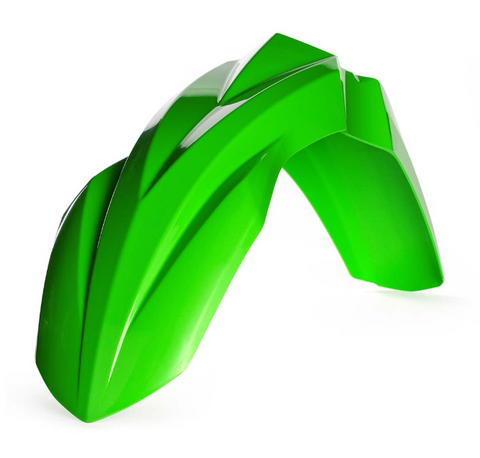Acerbis Front Fender for 2016-17 Kawasaki KX250F/450F - Green - 2449500006