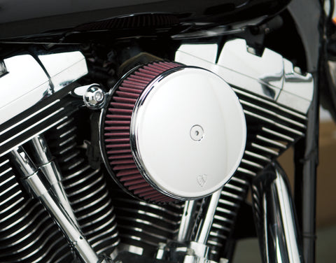Arlen Ness Stage I Big Sucker Air Filter Kits for 1993-99 Harley EVO - Chrome - 18-322