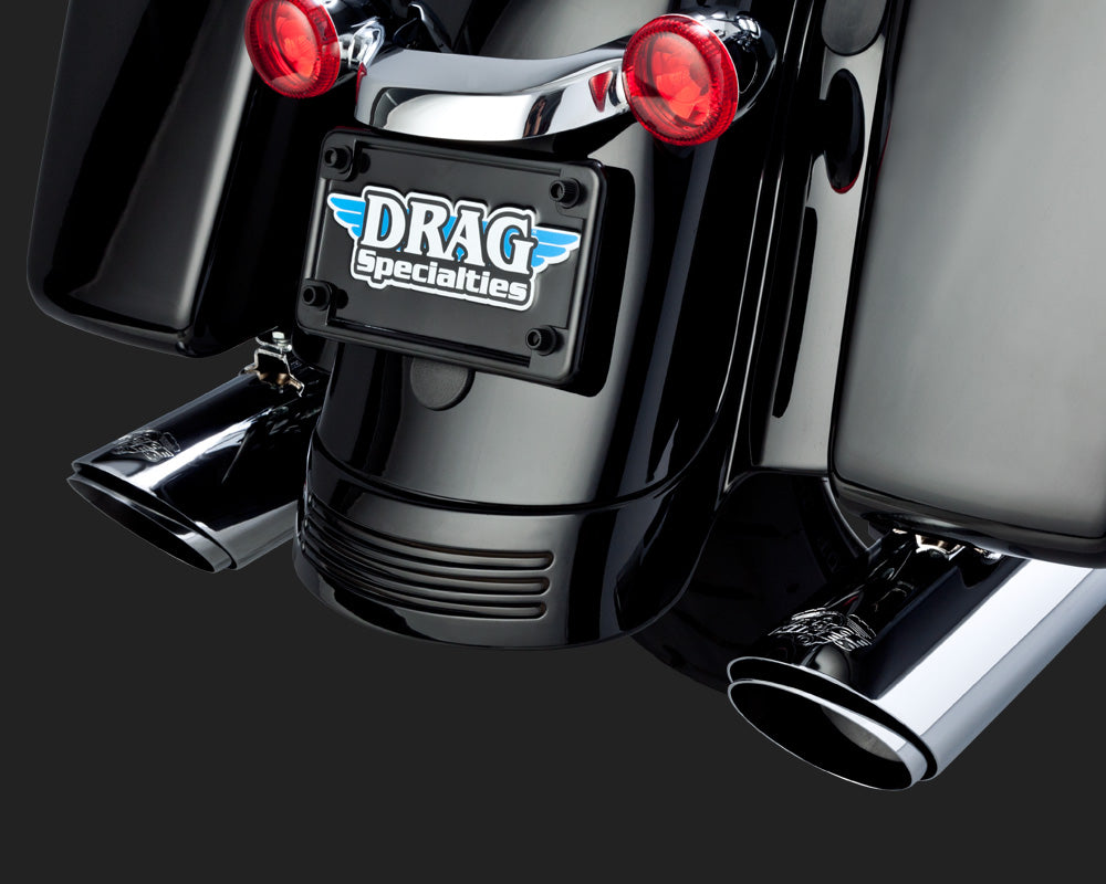 Vance & Hines Twin Slash Slip-On Mufflers for 1995-16 Harley
