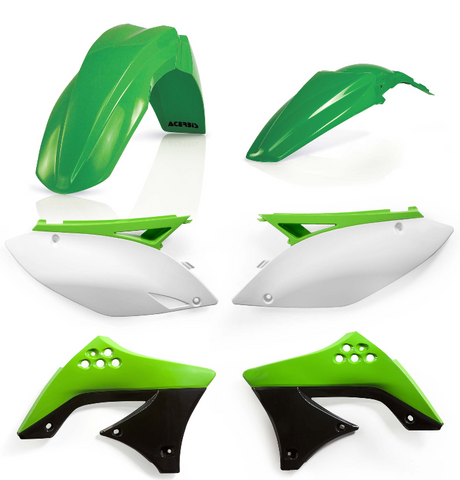 Acerbis Plastic Standard Kit for 2009-11 Kawasaki KX450F - Original - 2141770438