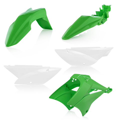 Acerbis Standard Replacment Plastics Kit for 2010-21 Kawasaki KLX110 - Original - 2780500145